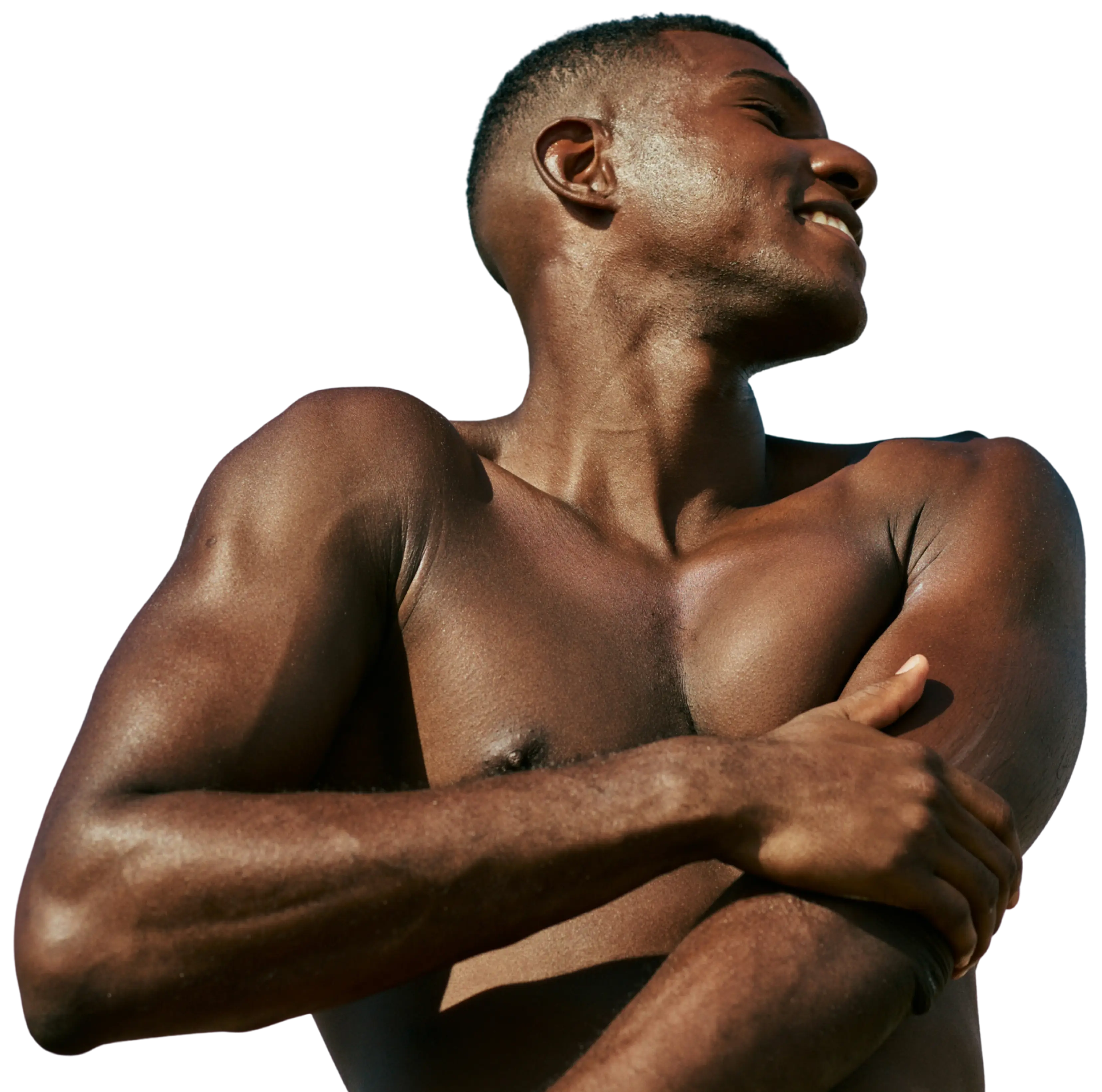 Active man transforming his health with peptide therapy
