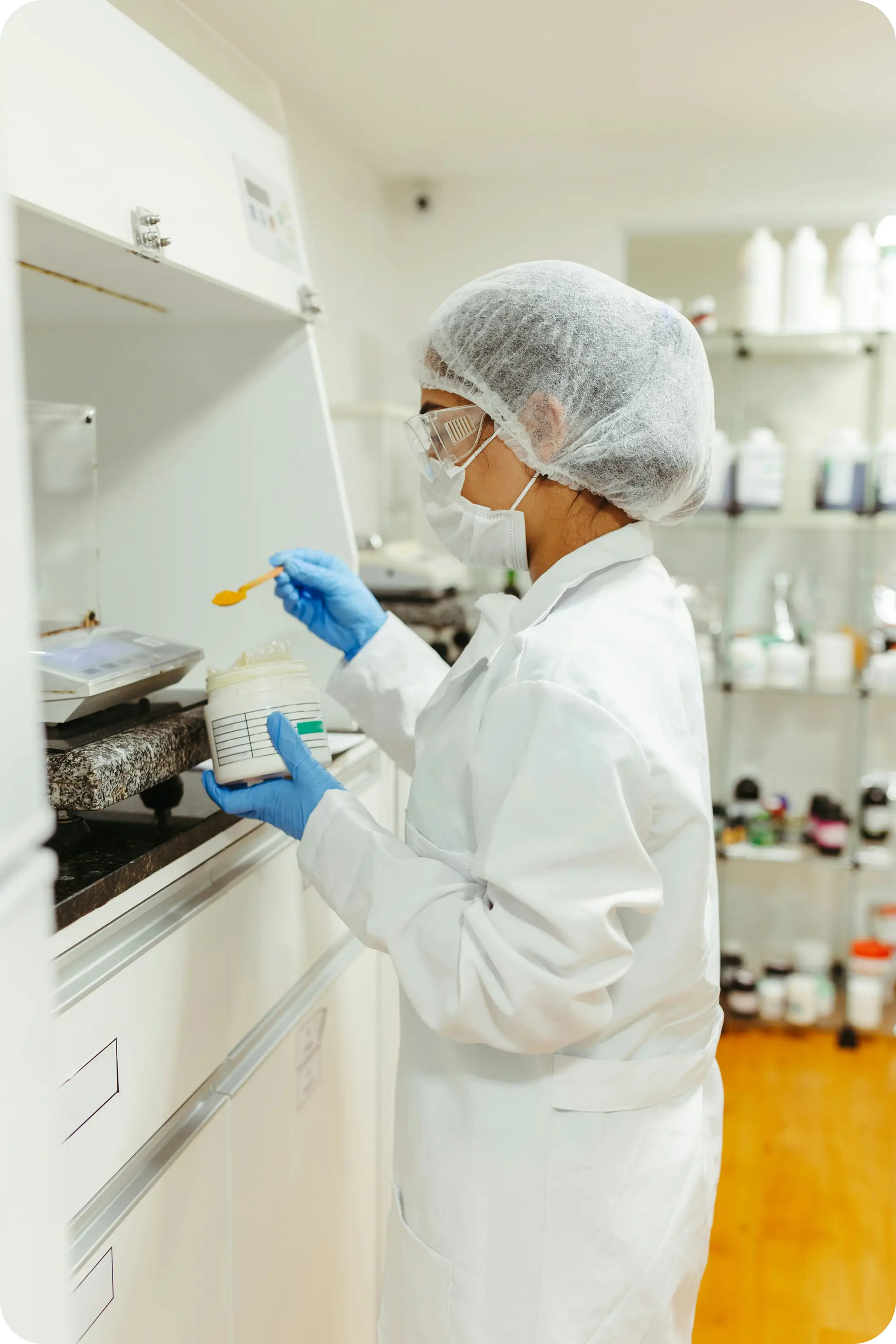 FDA-registered compounding pharmacy interior